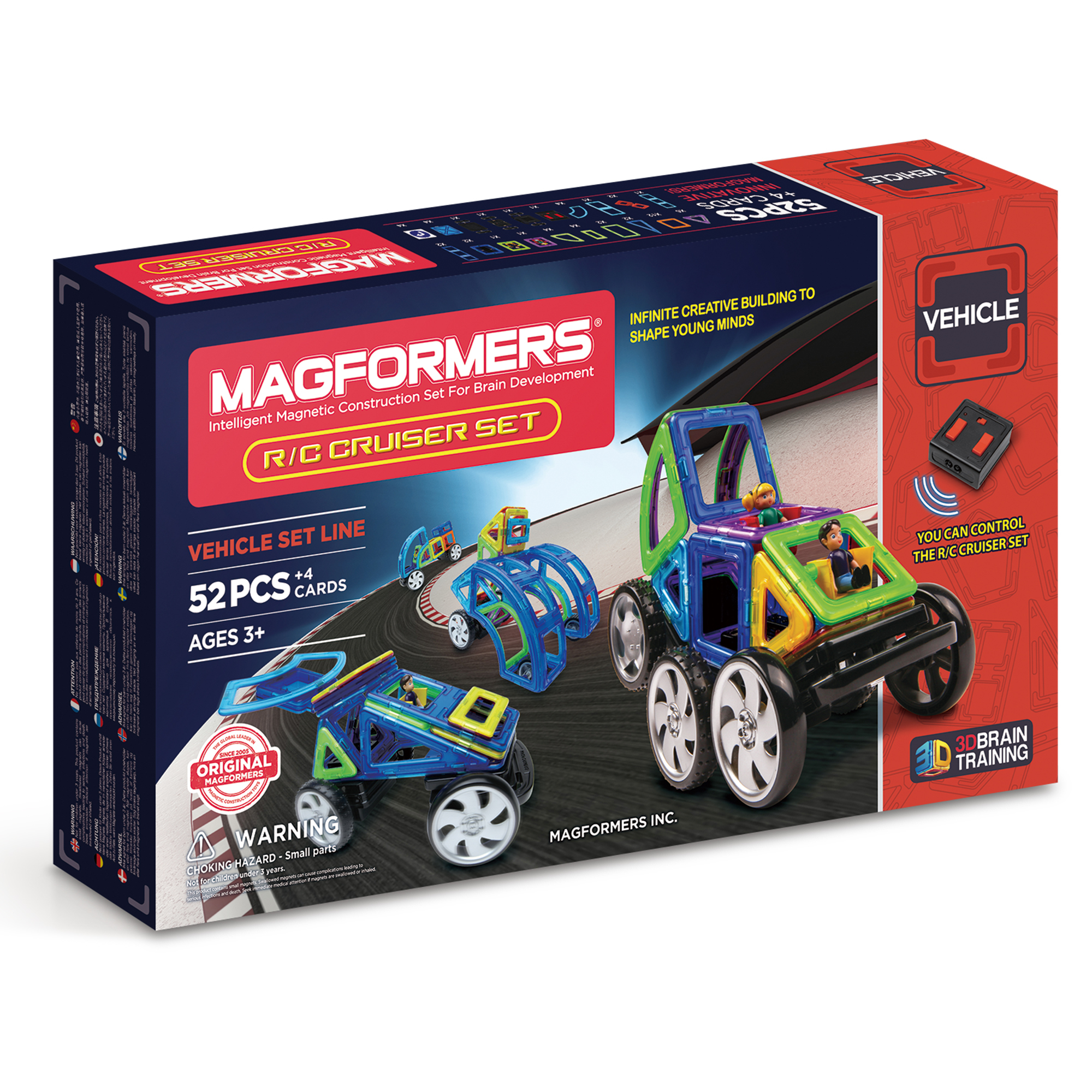 Магнитный конструктор Magformers RC Cruiser Set - фото 1