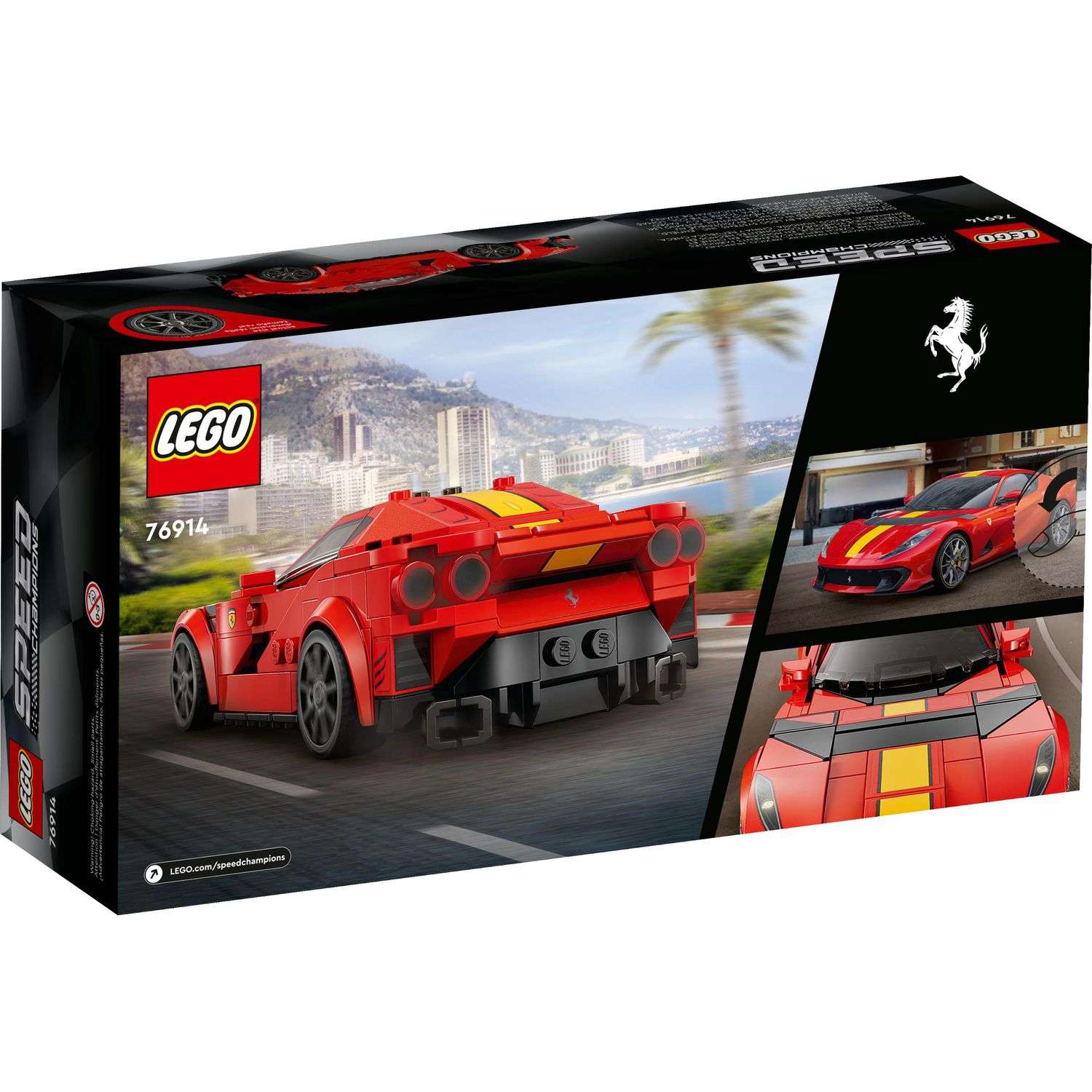 Конструктор LEGO Speed Champions Ferrari 812 Competizione 76914 - фото 8