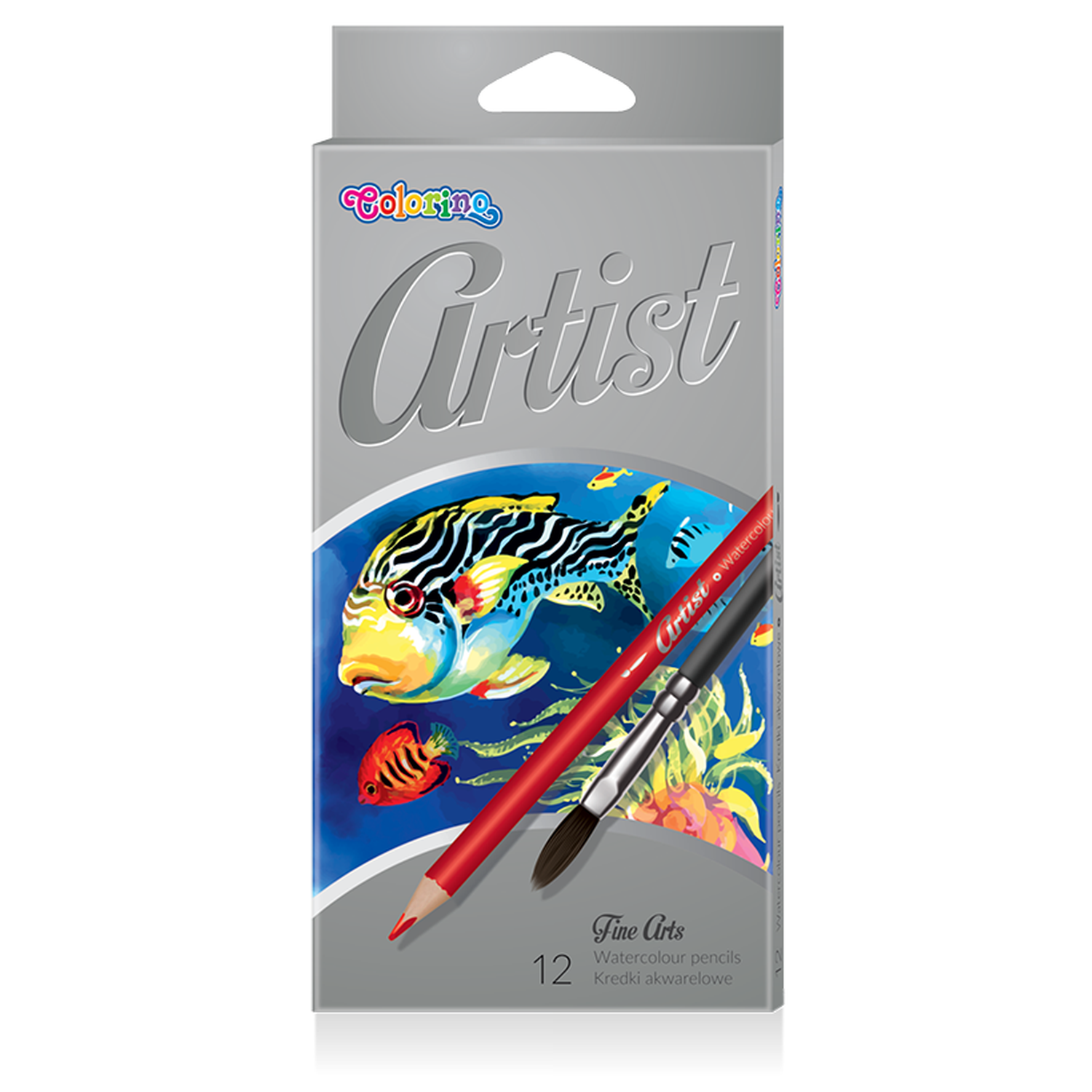 Цветные карандаши COLORINO Artist Акварельные 12 цветов - фото 1