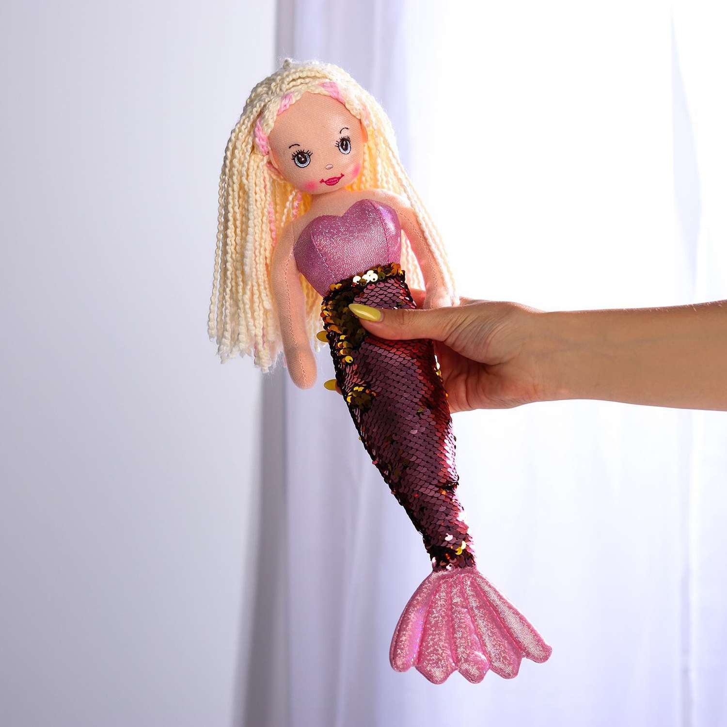 Кукла Milo Toys «Русалочка Лея» 43 см 7028206 - фото 5