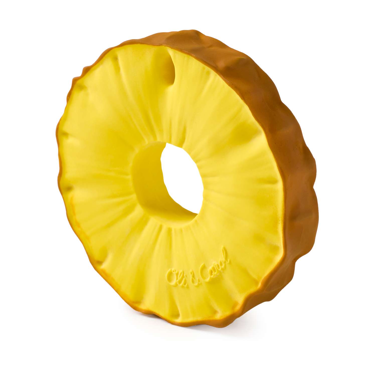 Прорезыватель-грызунок OLI and CAROL Ananas the Pineapple из натурального каучука - фото 1