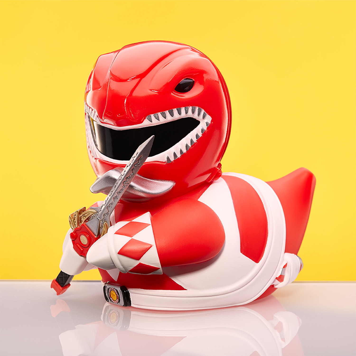 Фигурка Power Rangers Утка Tubbz Красный рейнджер - фото 12