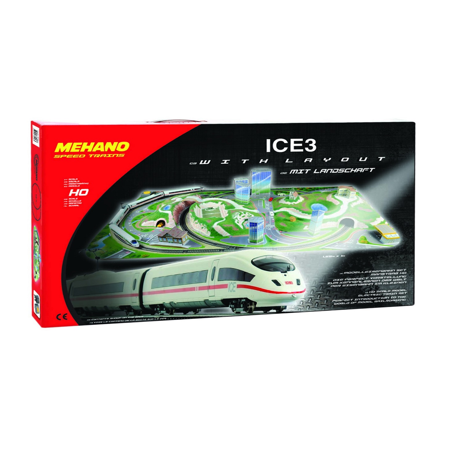 Железная дорога Mehano ICE 3 с ландшафтом 59400 - фото 1