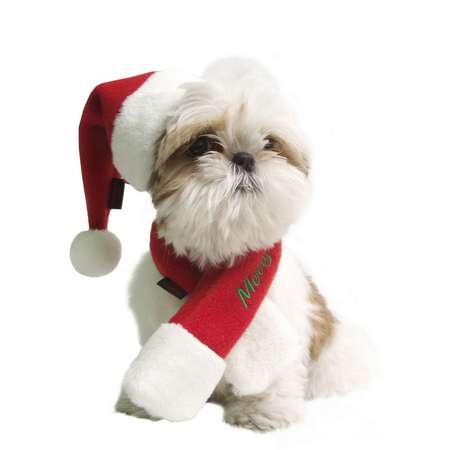 Шарфик для собак PUPPIA Santas scurf