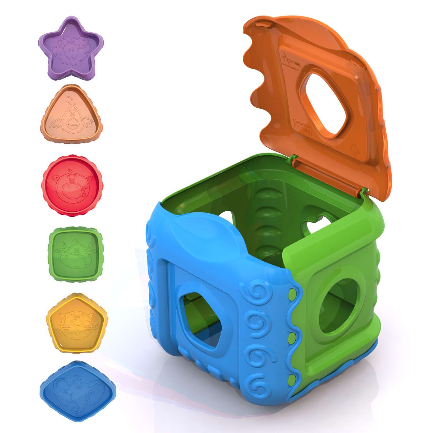 Дидактическая игрушка Нордпласт Кубик - фото 2