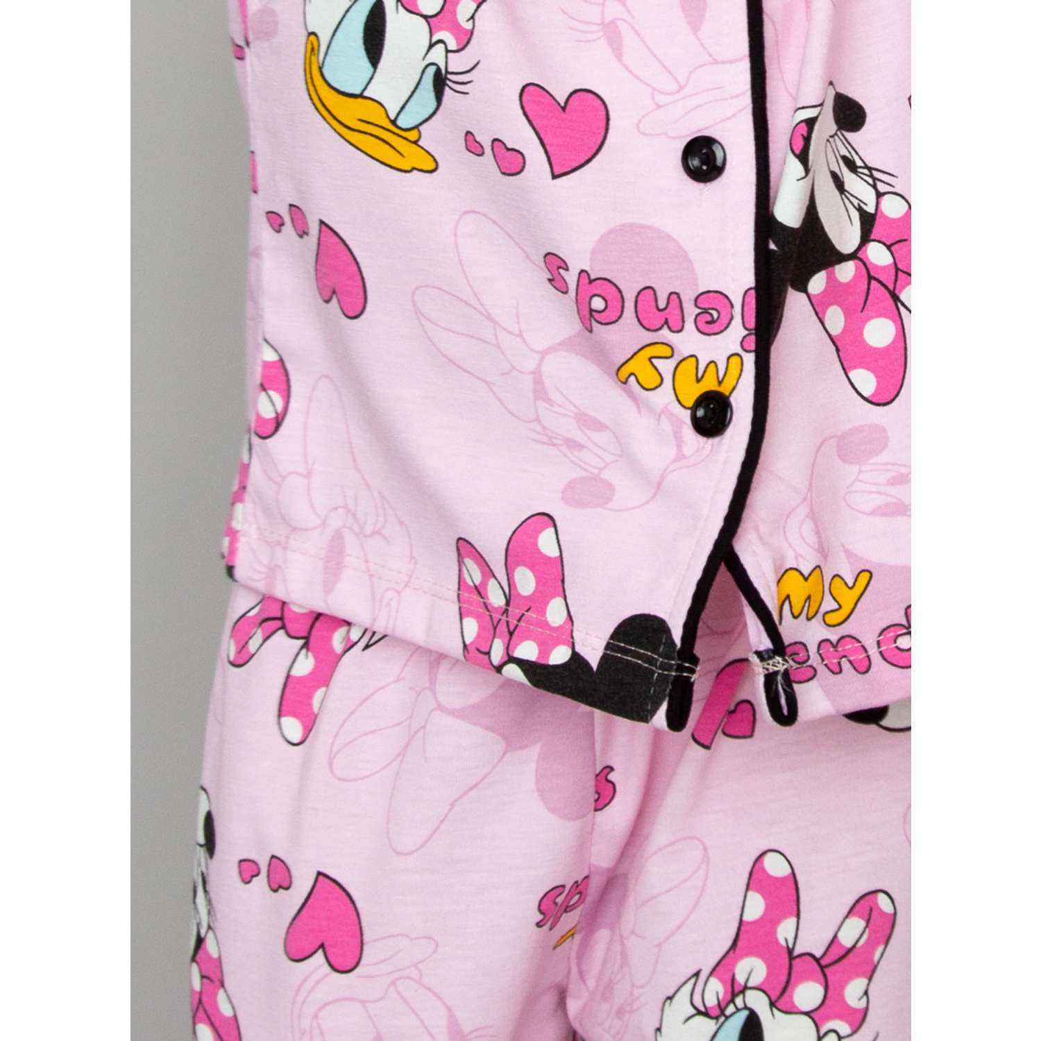 Пижама с маской ПижаМаус розовыедональддаки - фото 16