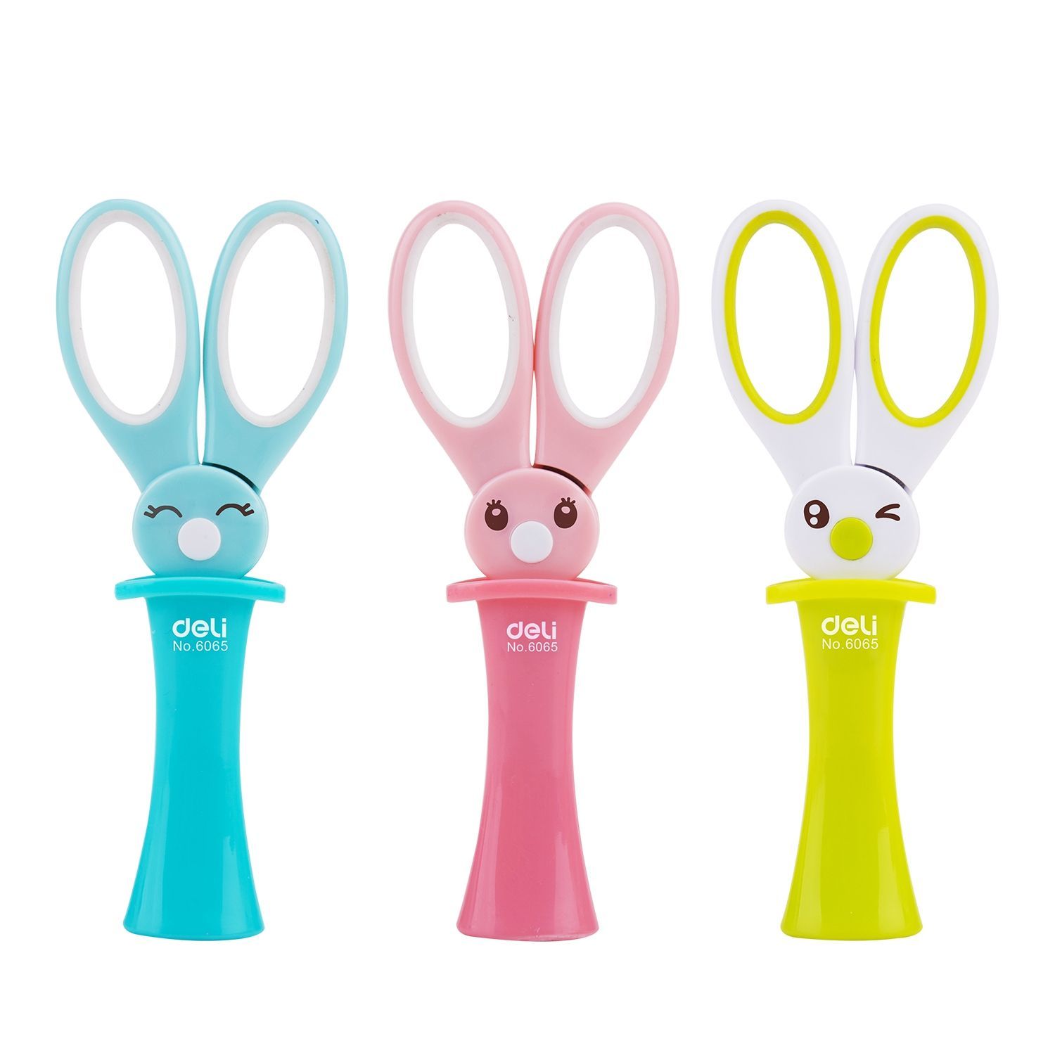 Ножницы Deli E6065 Magic Rabbit детские 13,7 см в ассортименте - фото 1