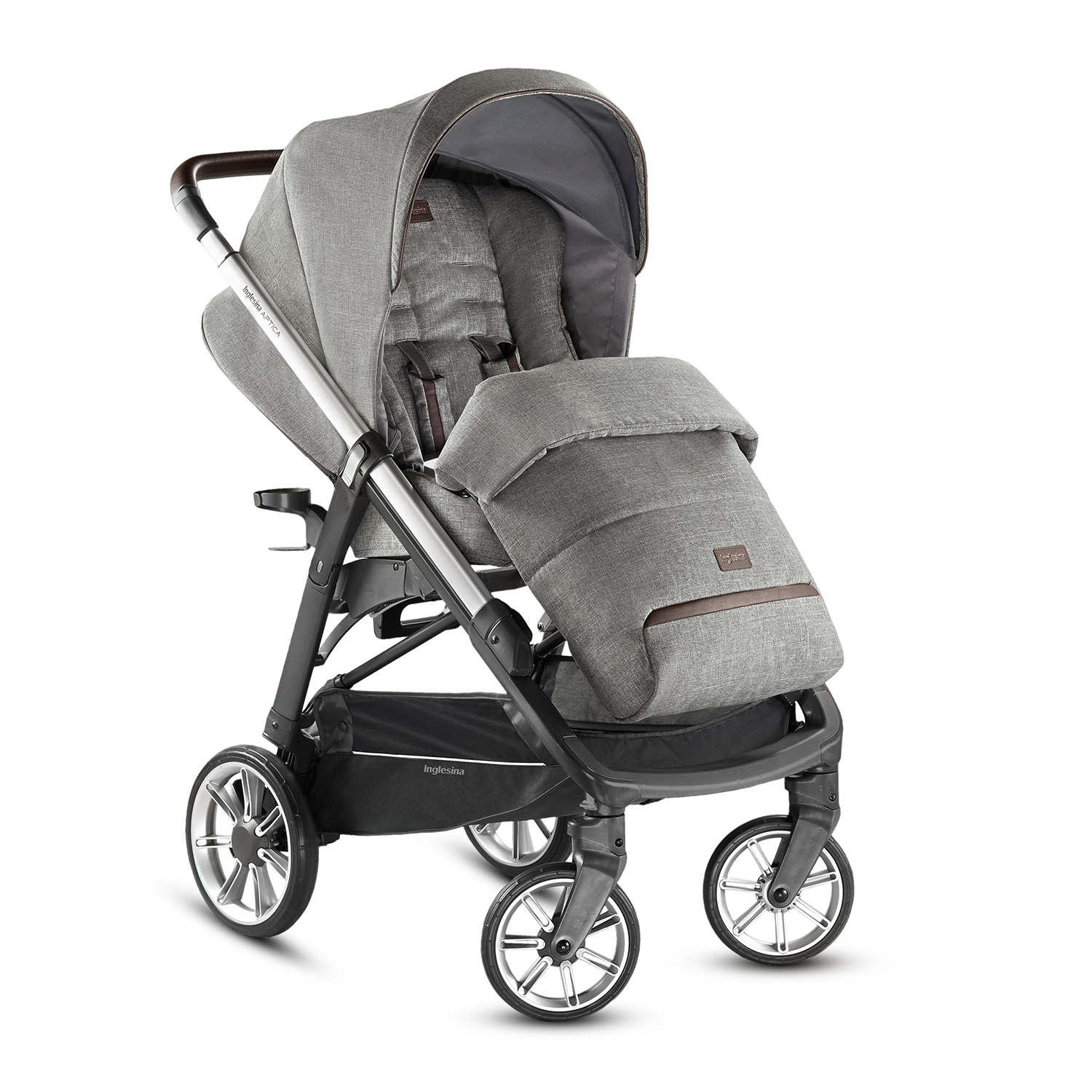 Коляска Inglesina Aptica 2в1 Miniral Grey - фото 4