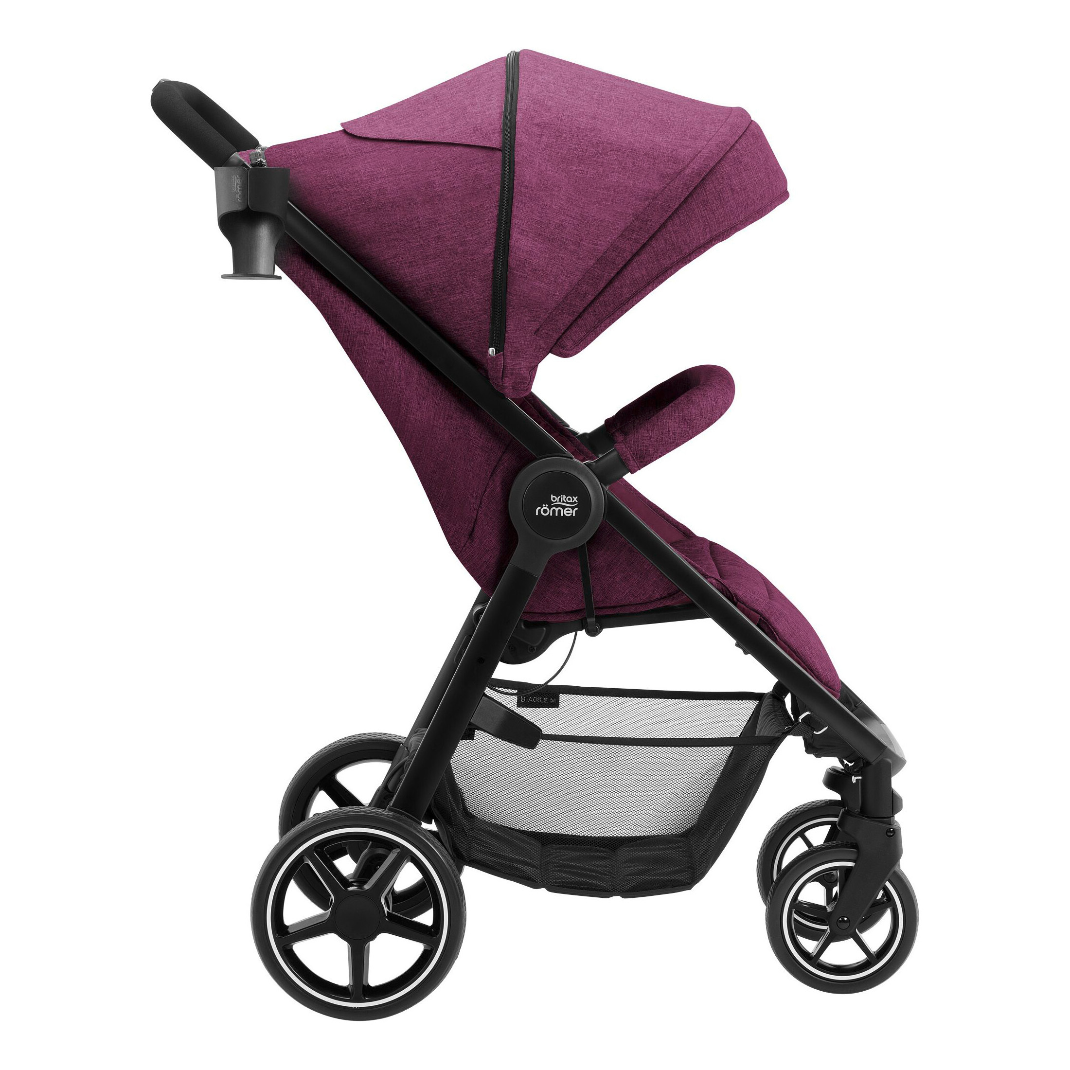 Коляска Britax Roemer B-Agile M Cherry Wine - фото 5