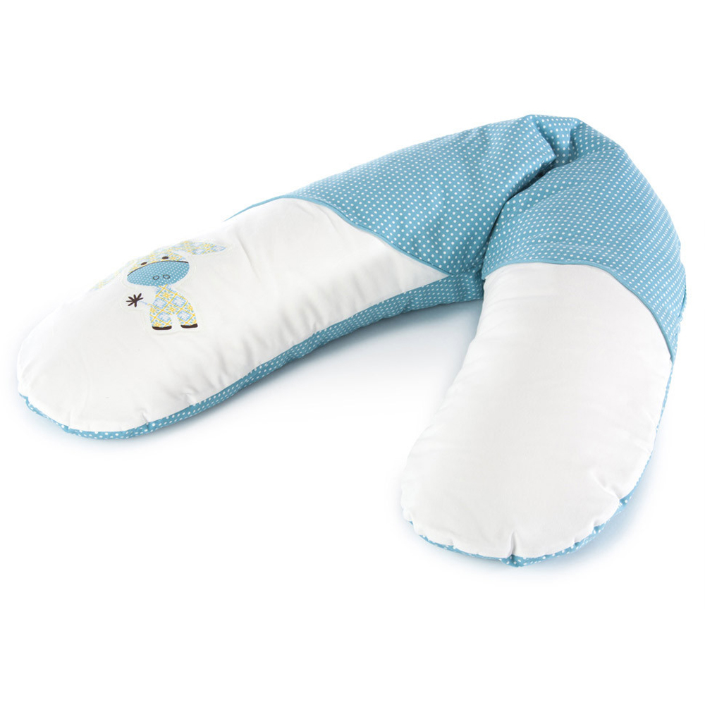 Подушка для беременных Theraline 190 см Ослик голубая - фото 1
