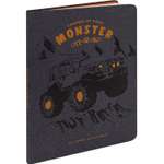 Дневник школьный Prof-Press Monster off-road 48 листов кожзам 1-11 класс