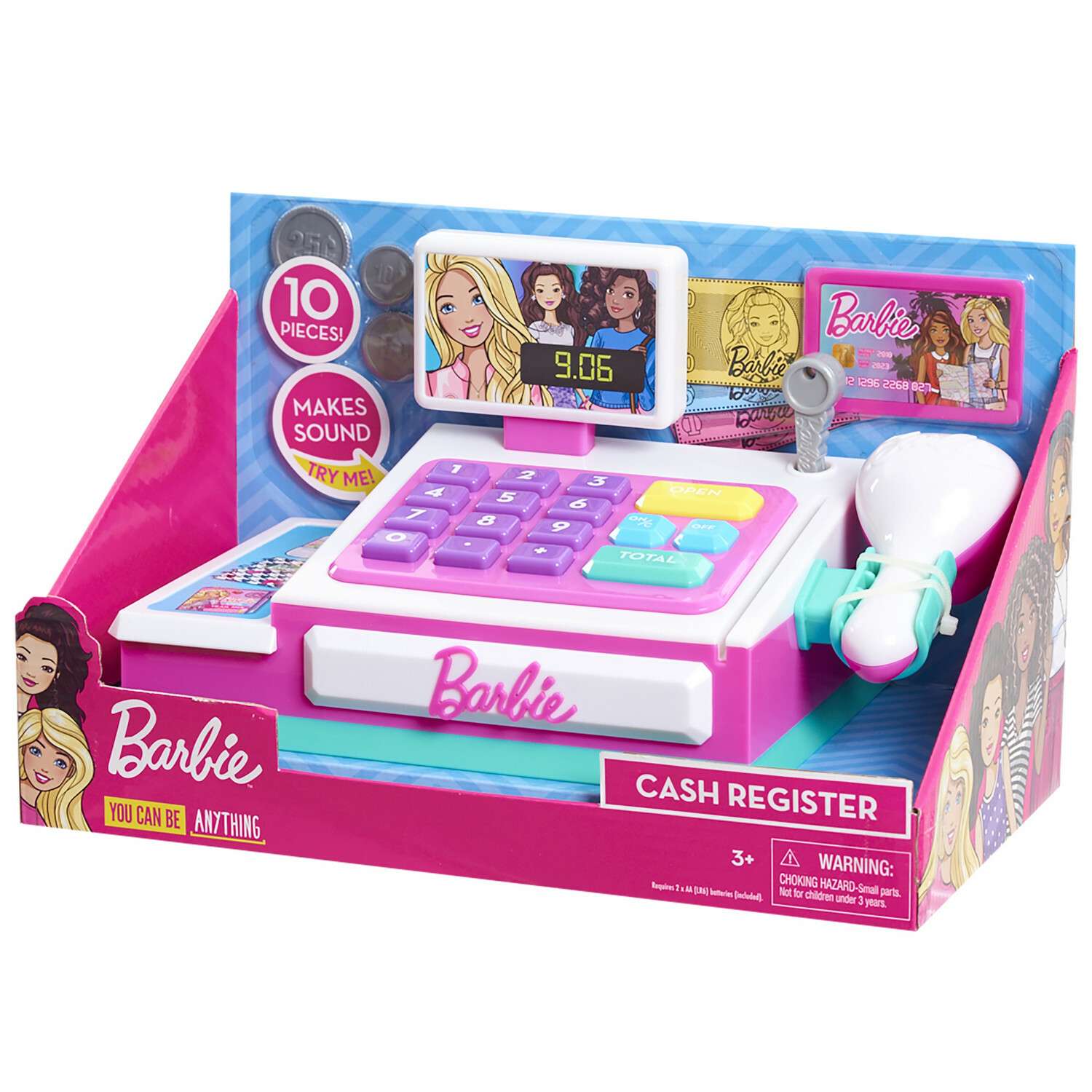 Игрушка Barbie Кассовый аппарат с белым сканером малый 62980 - фото 10