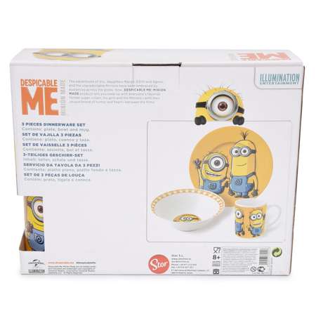 Набор посуды STOR Minions Orange 3 предмета suv-000888