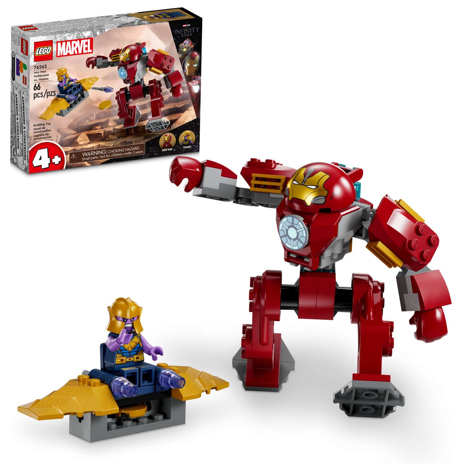 Конструктор LEGO Marvel Iron Man Hulkbuster vs. Thanos 76263 - фото 1