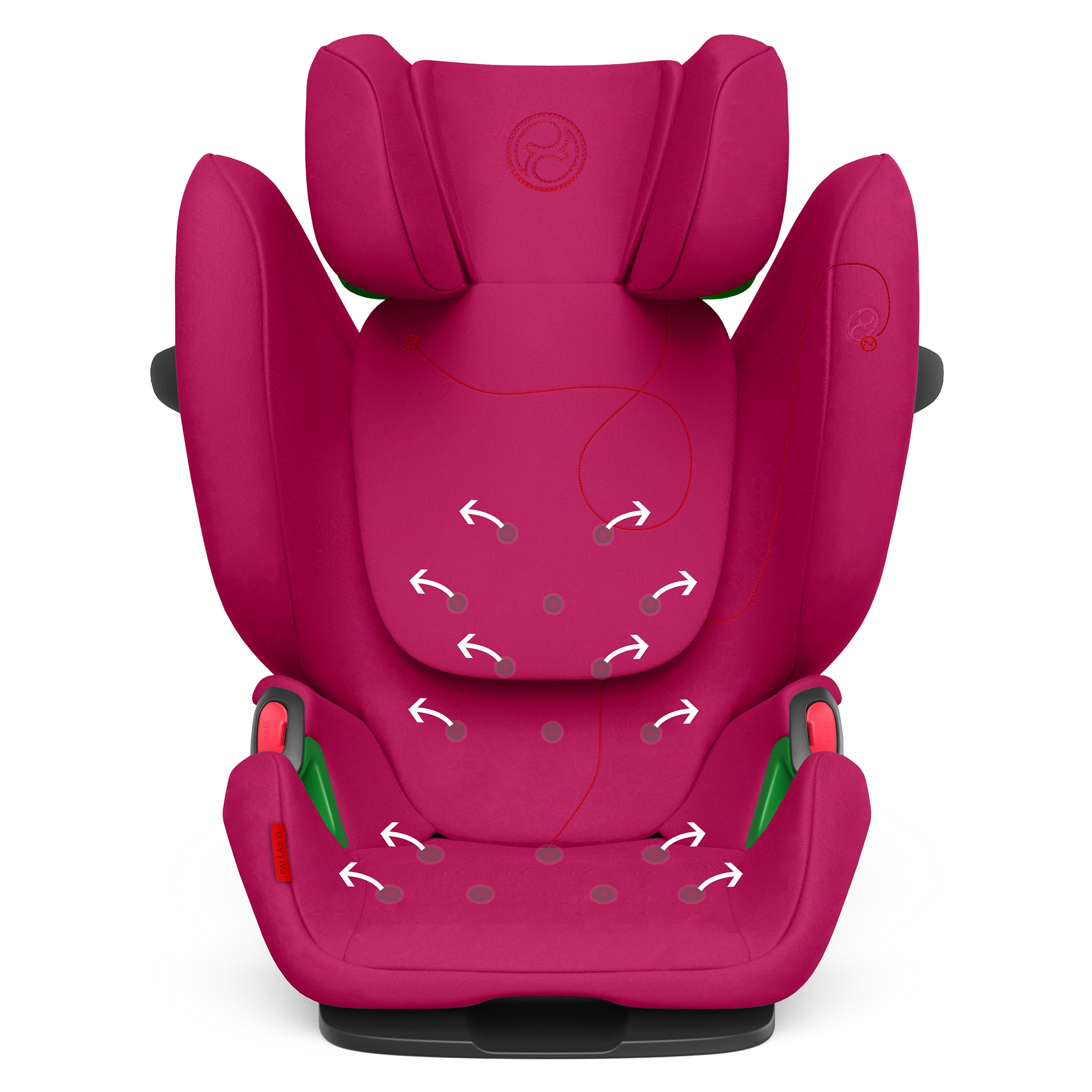 Автокресло Cybex Pallas G i-Size Magnolia Pink - фото 13