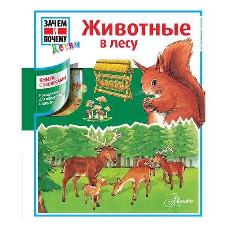 Книга АСТ Животные в лесу