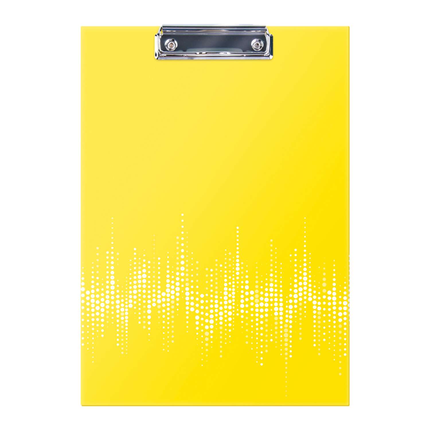 Планшет с зажимом BERLINGO Neon А4 ламинированный неоновый желтый - фото 1