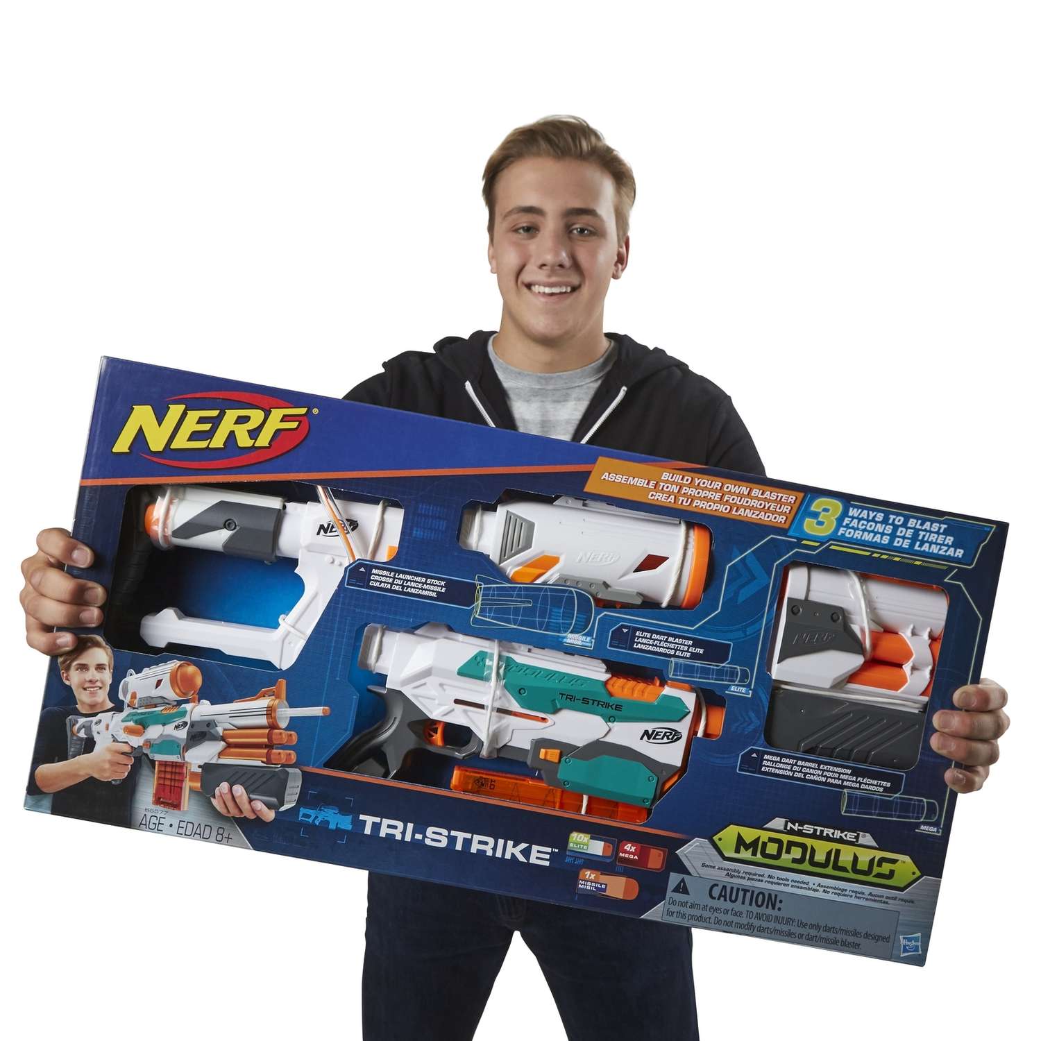 Бластер Nerf Modulus Tri Strike (B5577EU4) - фото 6