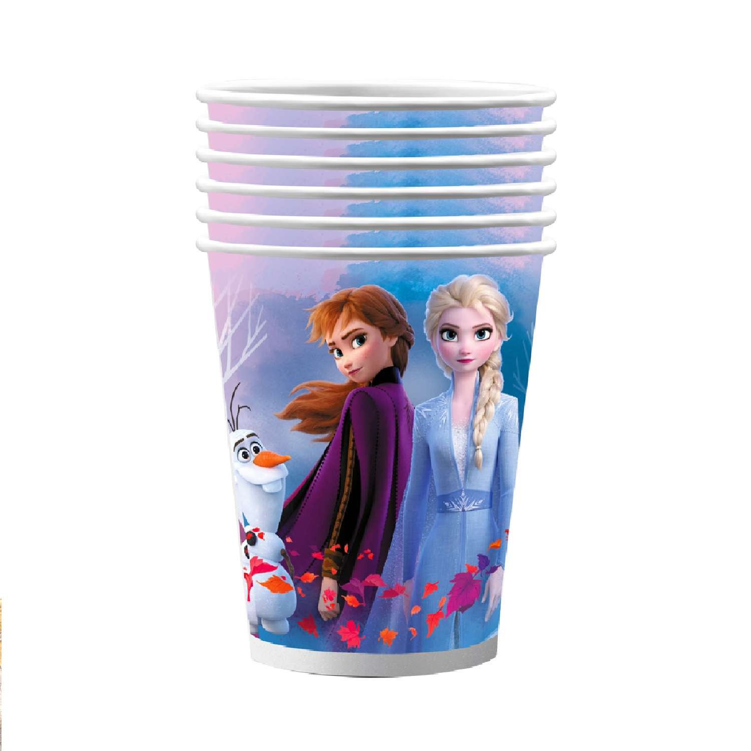 Набор бумажных стаканов ND Play Frozen2 250мл 6шт 298917 - фото 3