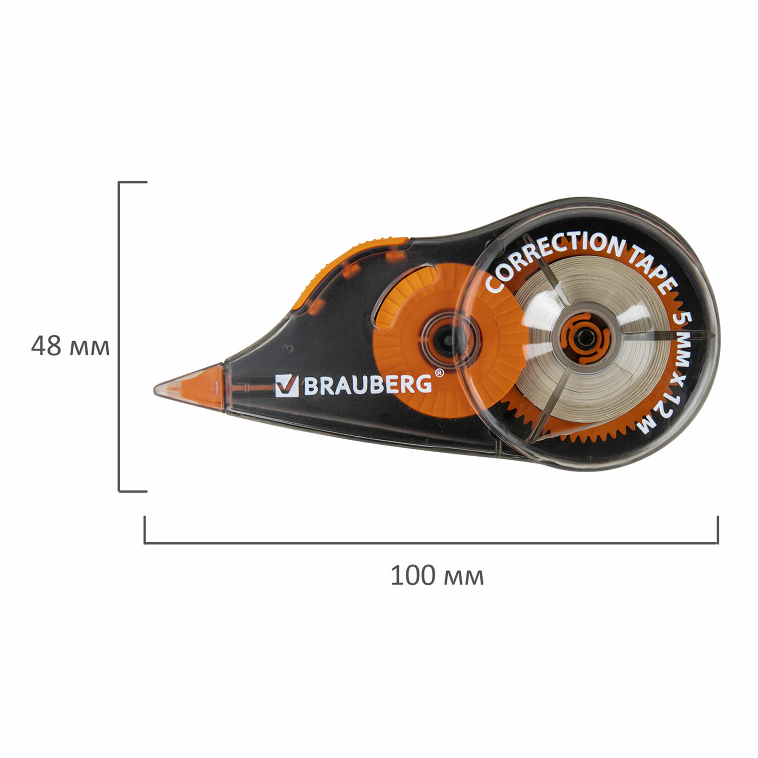 Корректирующая лента Brauberg набор 3 шт - фото 10