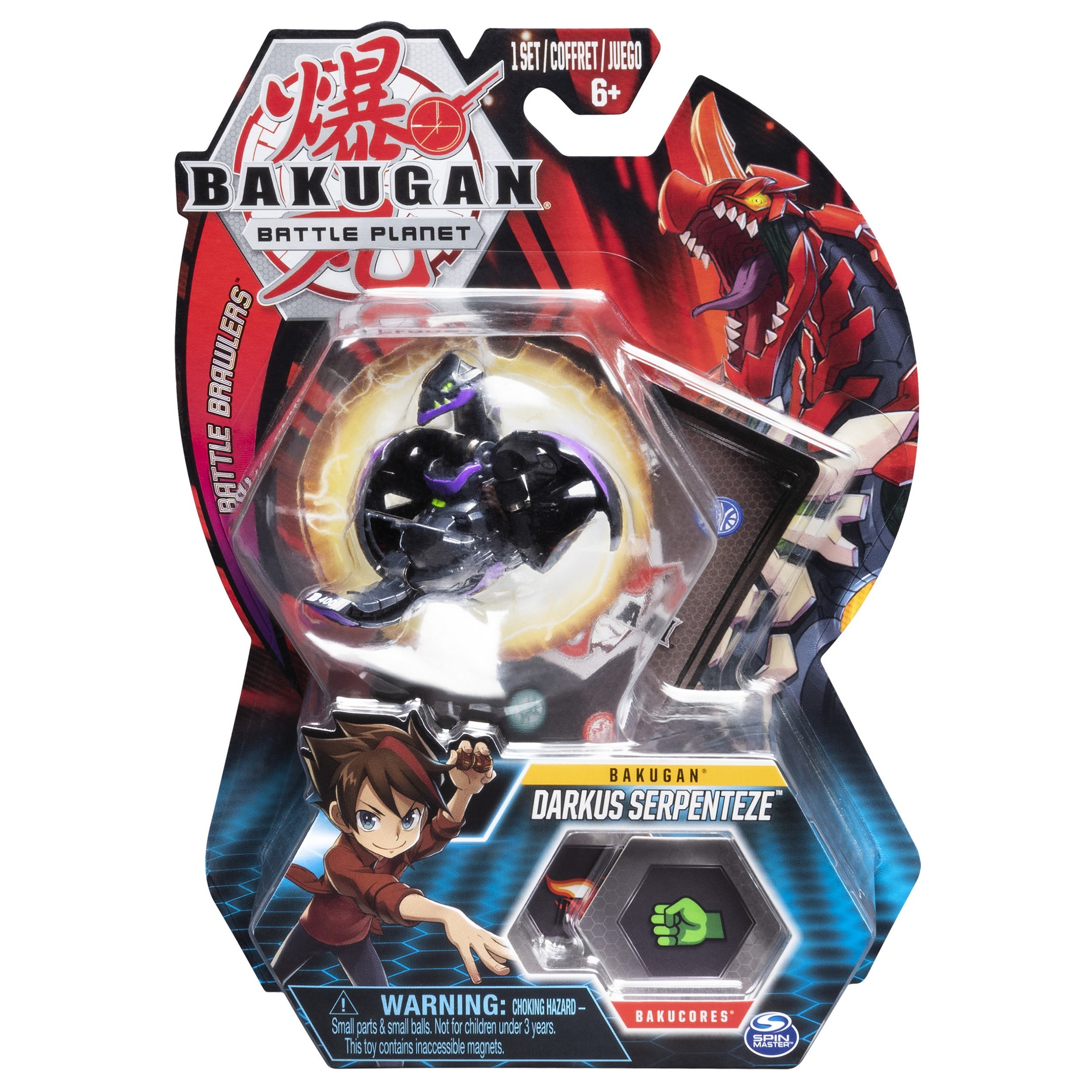 Фигурка-трансформер Bakugan Leviathan Black 6045148/20107949 - фото 2