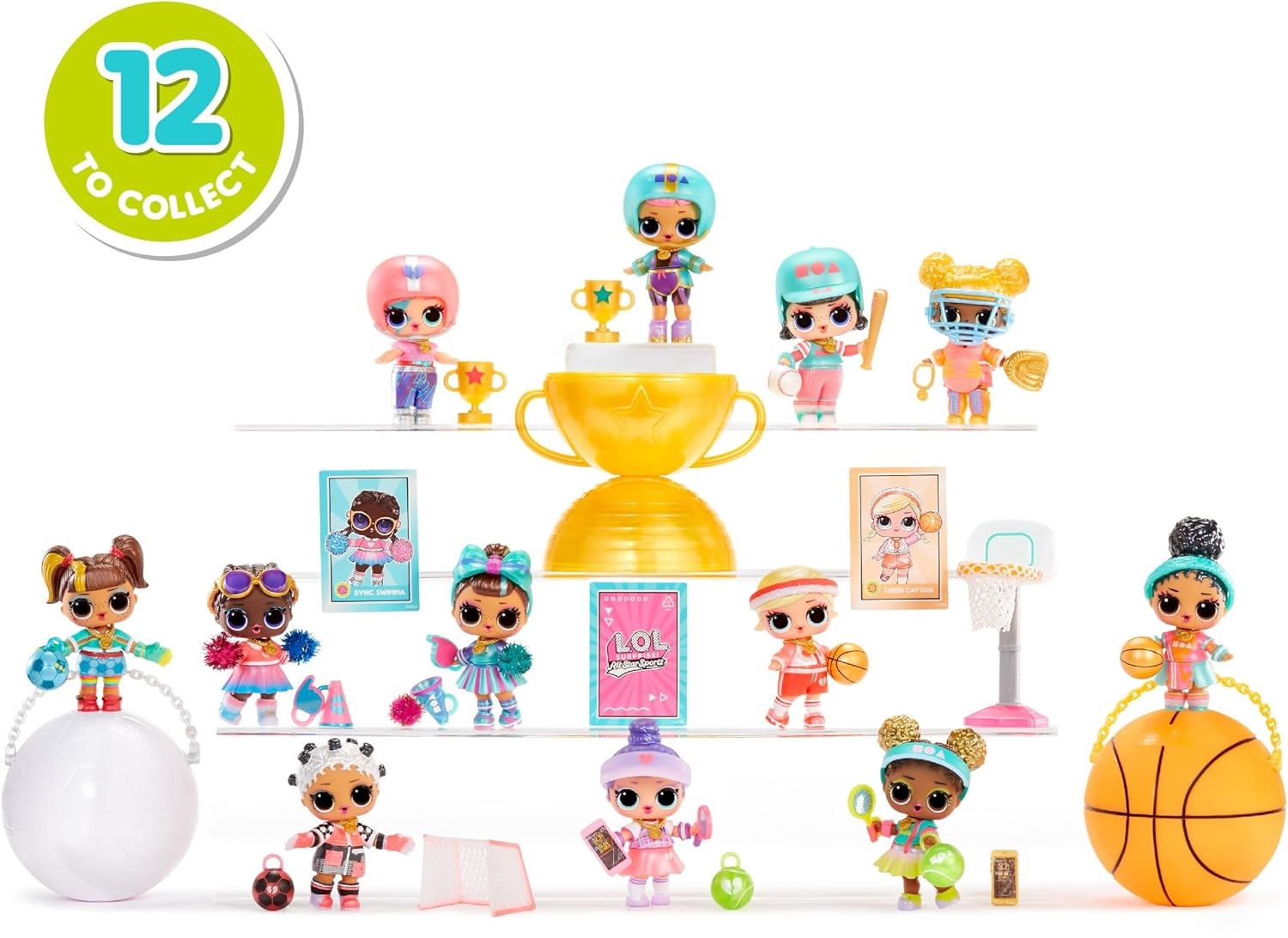 Игрушка L.O.L. Surprise! Loves All Star Sports Vault Tot в непрозрачной упаковке Сюрприз 523994 - фото 1