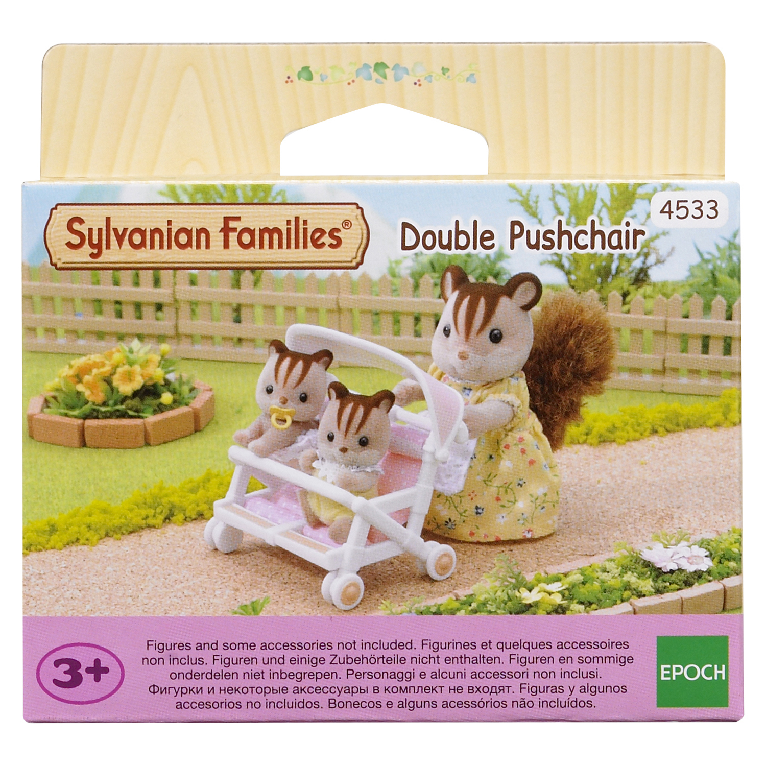 Игровой набор Sylvanian Families Коляска для двойни - фото 3