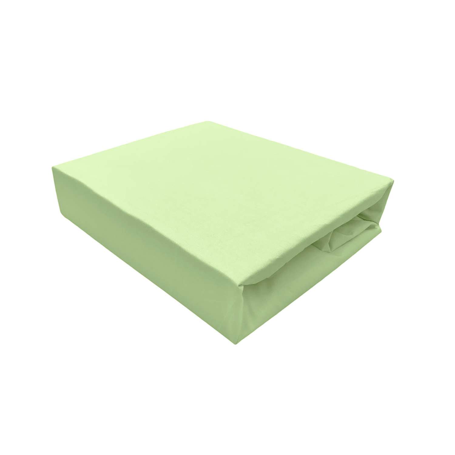 Простныня Primavelle на резинке из перкали 80х165х20 см светло-зеленая - фото 3