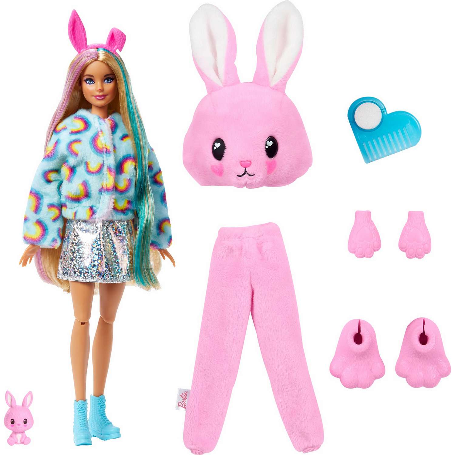 Кукла Barbie Cutie Reveal Милашка-проявляшка Зайчик HHG19 HHG19 - фото 1