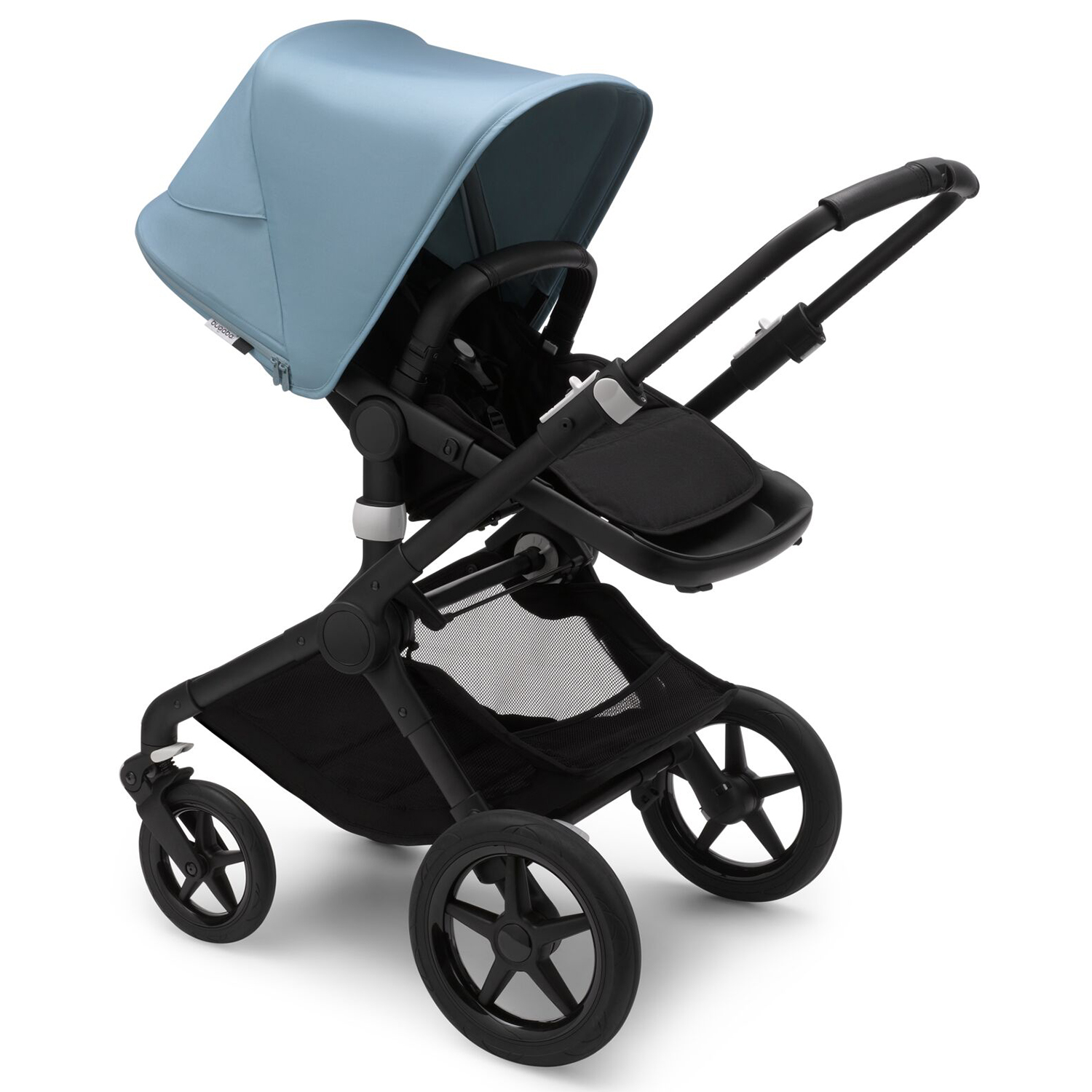 Коляска 2в1 Bugaboo Fox2 Complete Black Black-Vapor Blue - фото 19