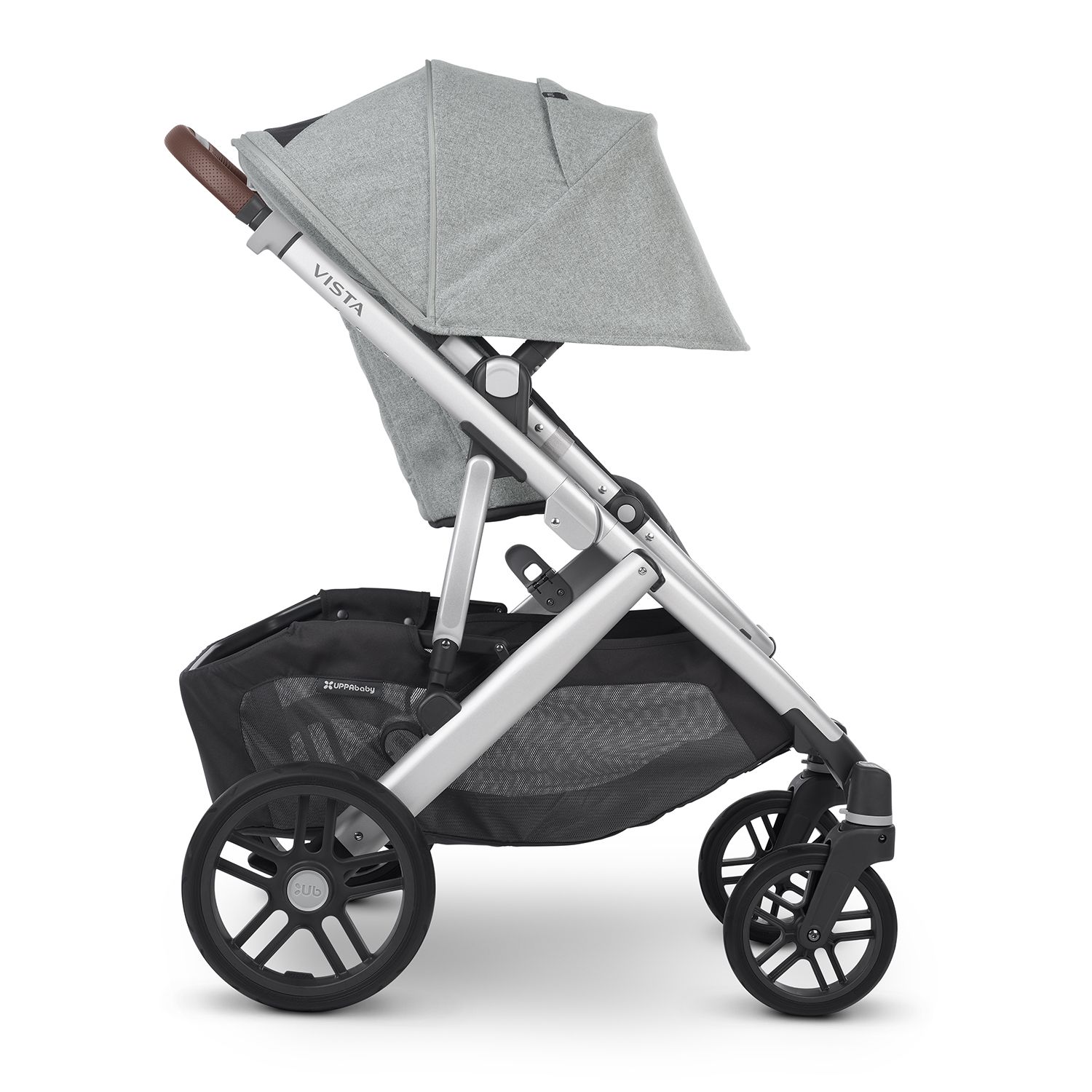 Коляска 2в1 UPPAbaby Vista V2 Stella Серебристый меланж - фото 20