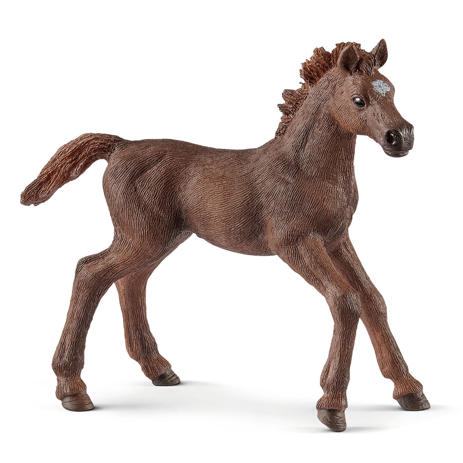 Фигурка SCHLEICH Английский чистокровный верховой жеребенок 13857 - фото 1