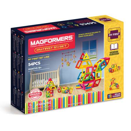 Конструктор Magformers My First 54 63108