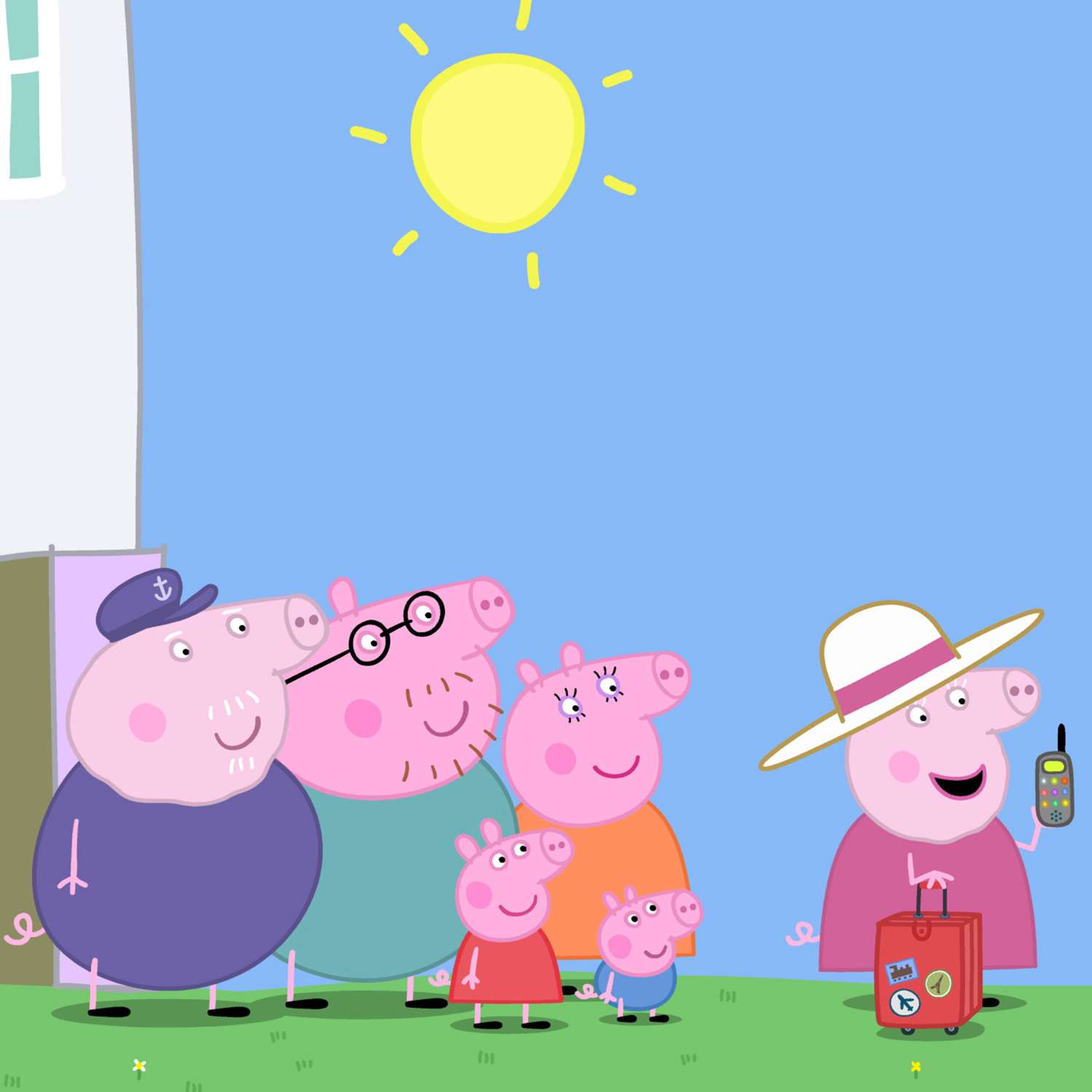 Пальчиковый театр-аппликация Peppa Pig - Свинка Пеппа, Зоя и Ребекка
