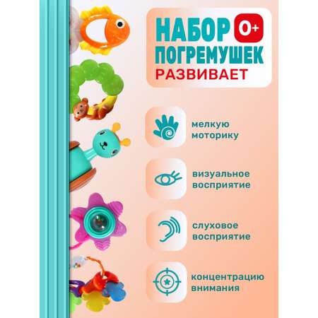 Набор Smart Baby из 6 погремушек