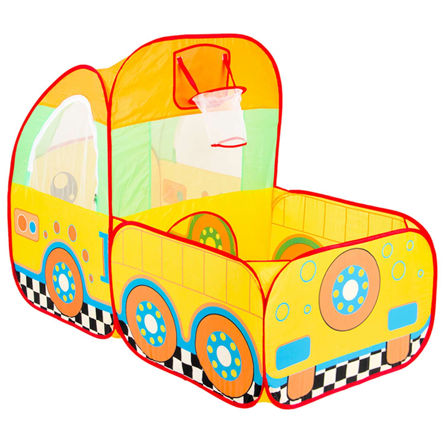 Палатка игровая детская MINI-TOYS домик «Желтая машина» - фото 2