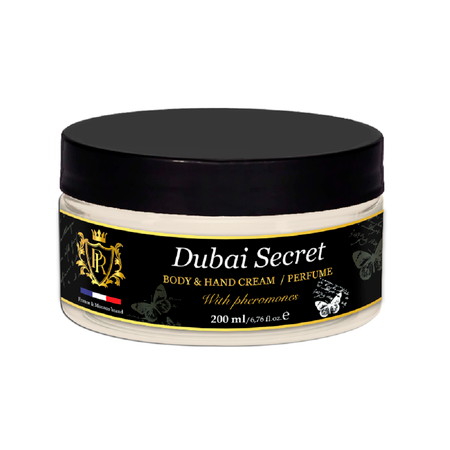 Арома крем PREparfumer для кожи рук и тела Dubai Secret банка 200мл