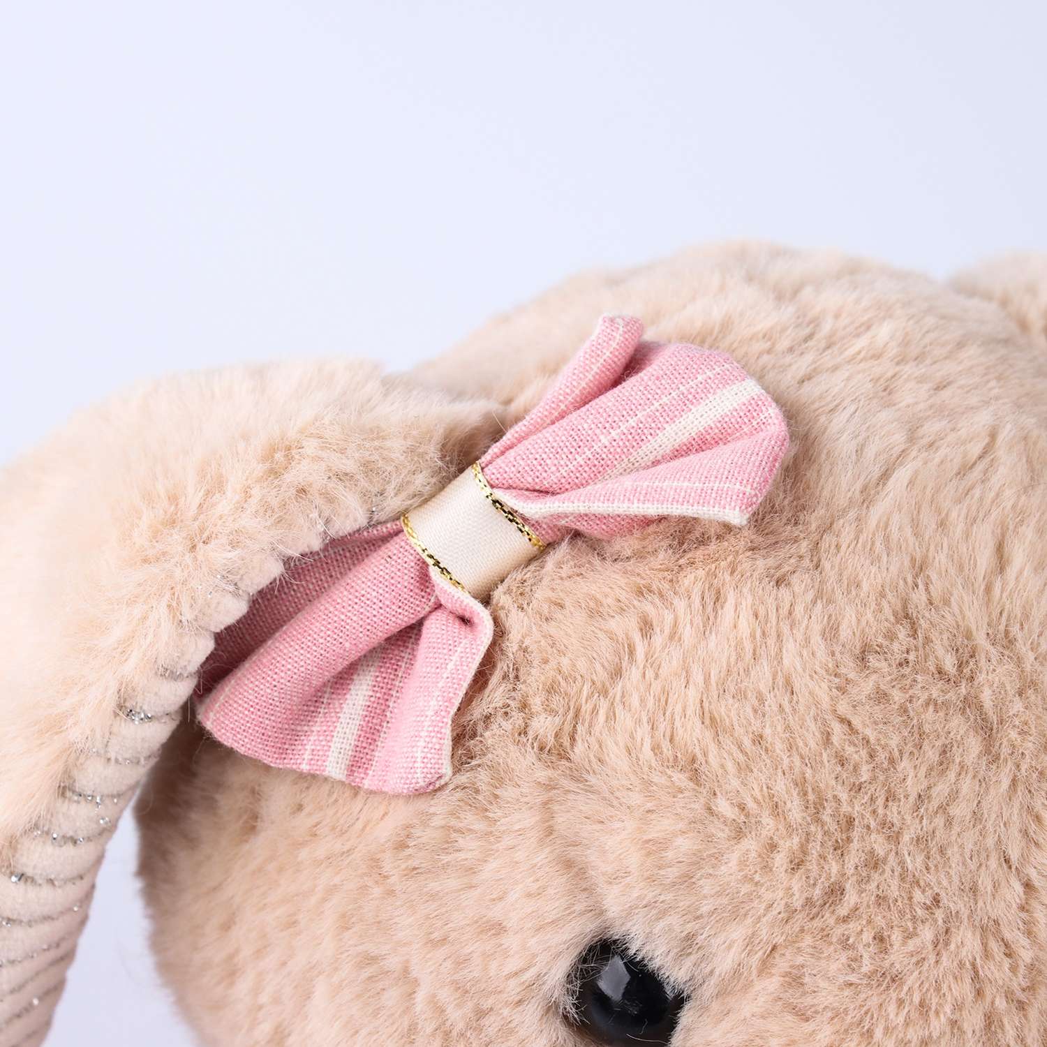Мягкая игрушка Milo Toys «Little Friend» зайка в розовом платье - фото 5