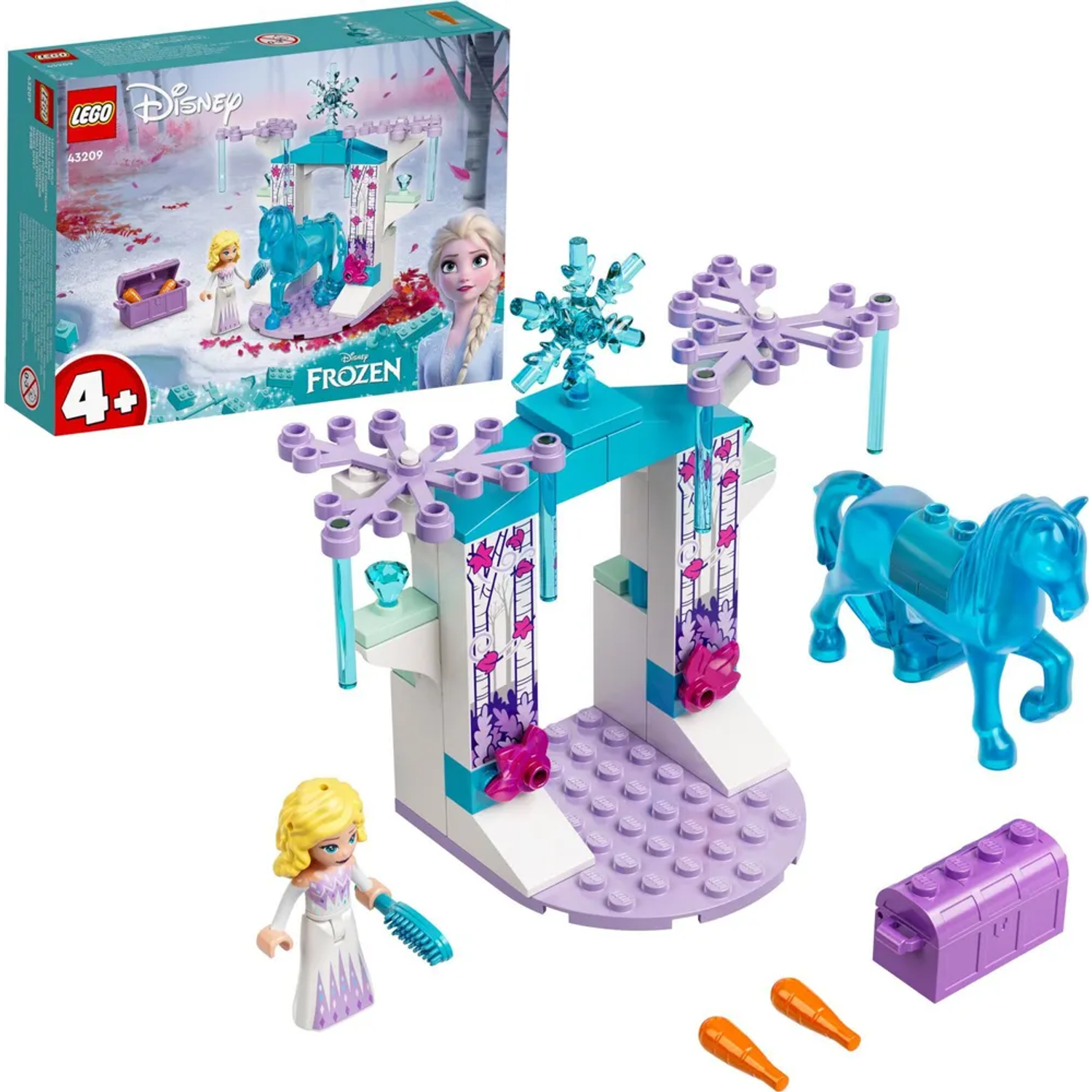 Конструктор LEGO Princesses Ледяная конюшня Эльзы и Нокка 43209 - фото 3