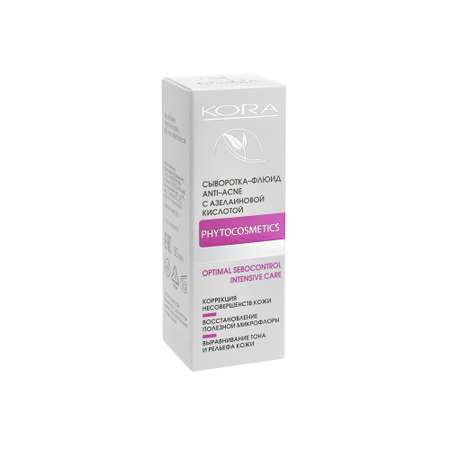 Сыворотка-флюид anti-acne KORA Уход за кожей лица 30 мл.