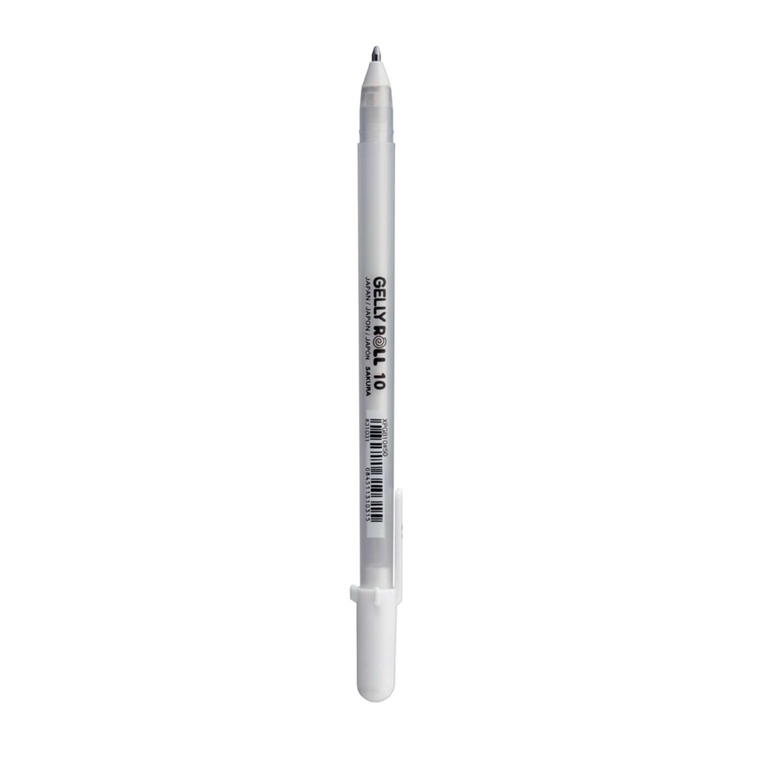 Ручка гелевая Sakura Gelly Roll Basic 10 белая - фото 2
