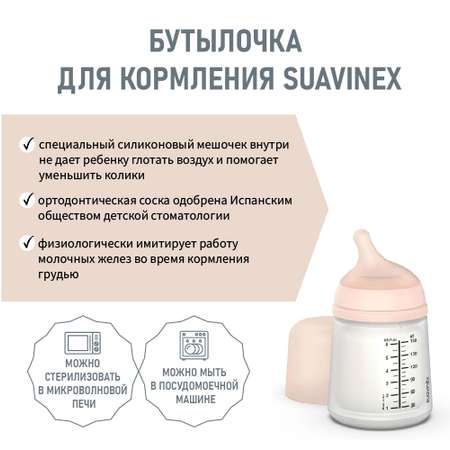 Бутылочка Suavinex Пластиковая 180 мл