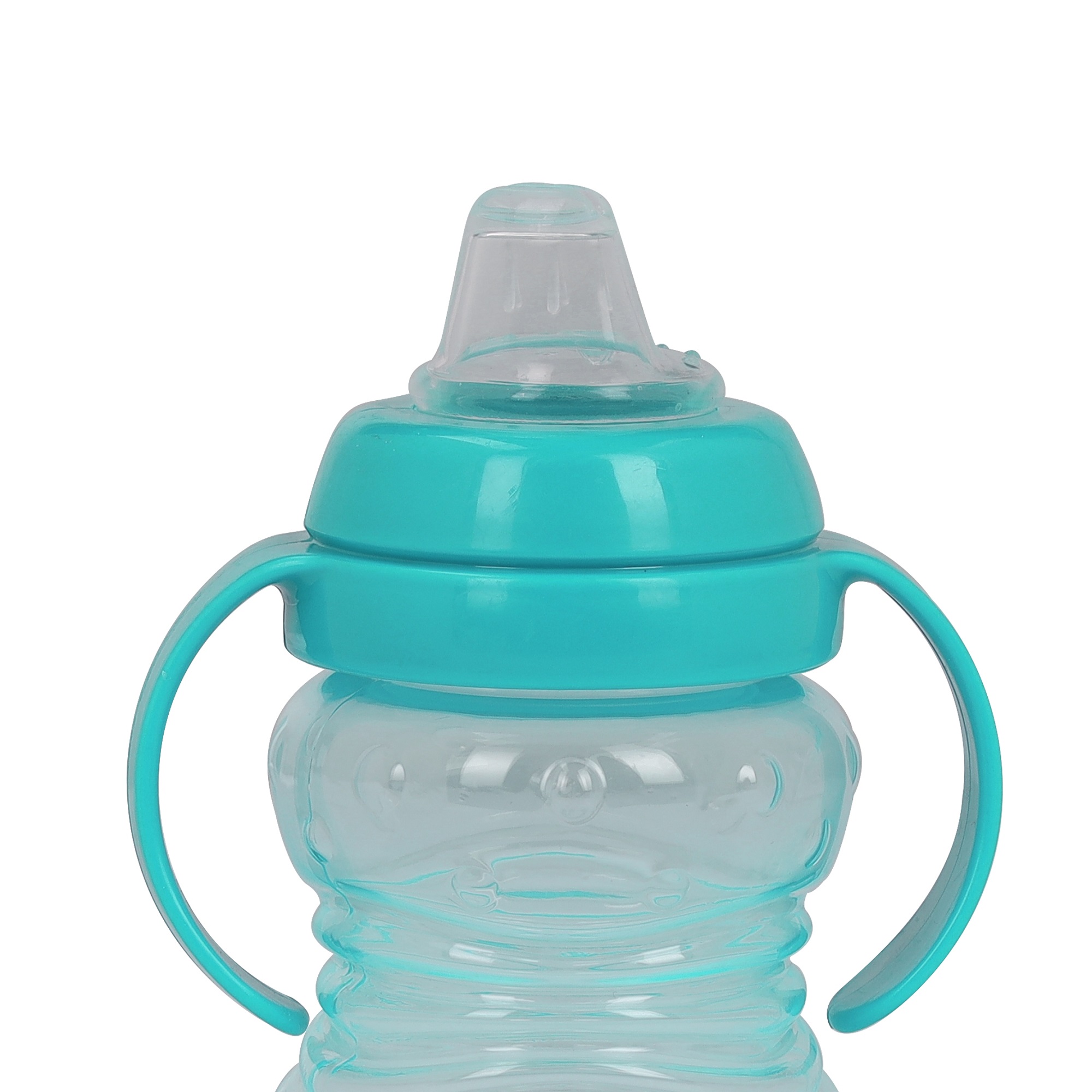 Бутылочка для кормления Baby Plus с ручками и соской BP5076-B 275 мл зеленая - фото 5