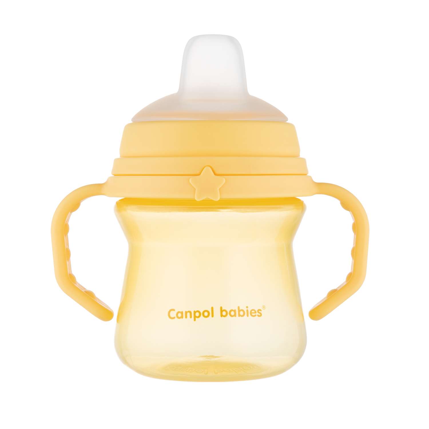 Поильник Canpol Babies First cup 150мл с 6месяцев Желтый - фото 2