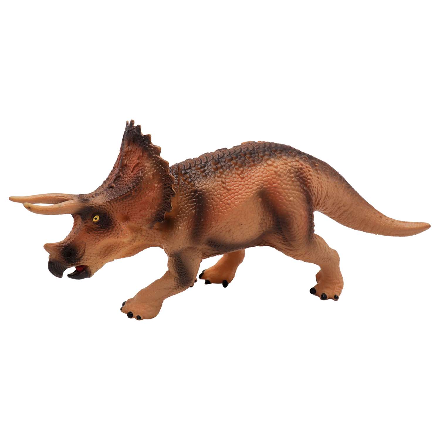 Фигурка Funky Toys Динозавр Трицератопс Оранжевый FT2204115 - фото 1