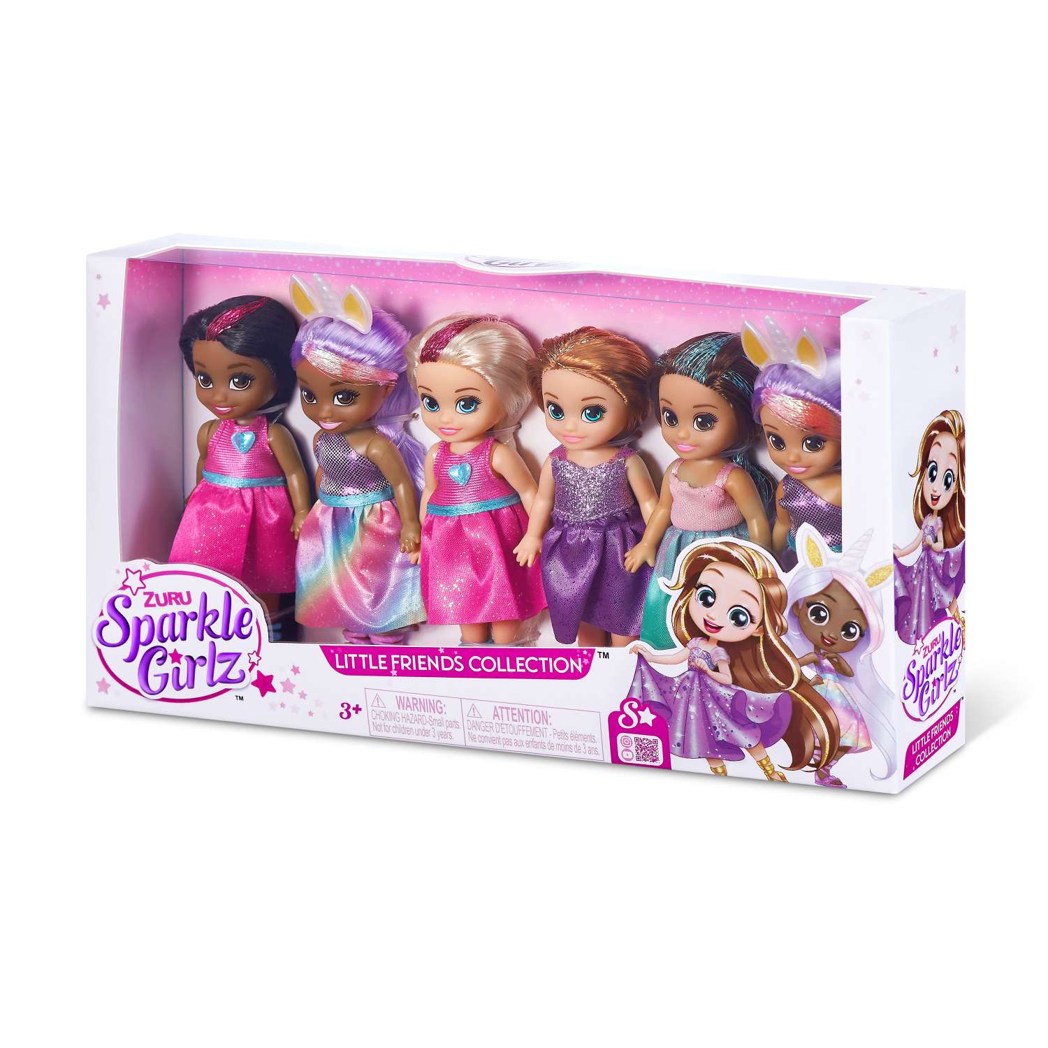 Набор игровой Sparkle Girlz Мини-куклы 6шт 100524 100524 - фото 11
