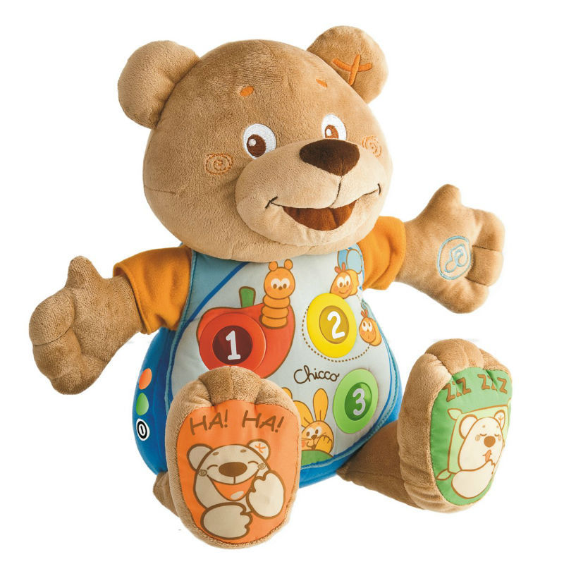 Говорящий мишка Chicco TEDDY русский-английский, с 6 месяцев - фото 3