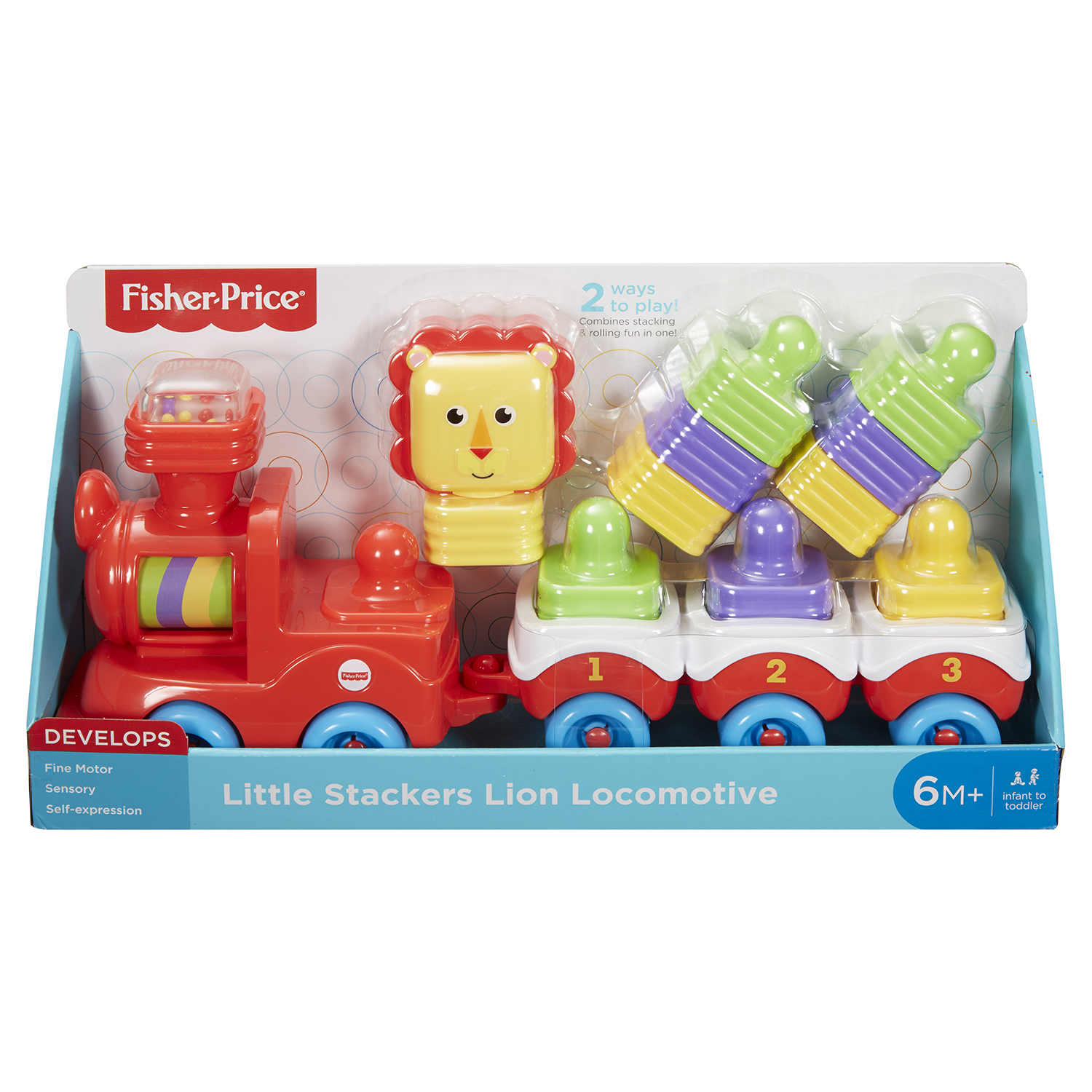 Игрушка Fisher Price Поезд в джуглях DRG33 - фото 2