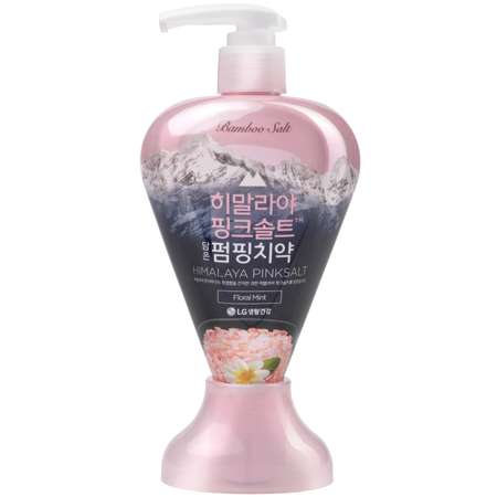 Зубная паста PERIOE с розовой гималайской солью Pumping Himalaya Pink Salt Floral Mint 285 г