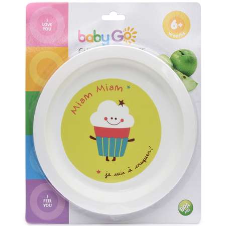 Тарелка BabyGo в ассортименте BD-14056